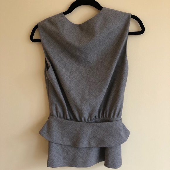 Susan Lazar Light Grey 100% Worsted Wool Suit - Picture 2 of 7